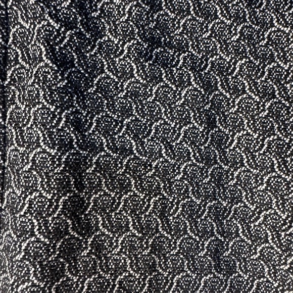 Eileen Fisher Rosette Jacquard Jacket Women's Black and White Patterned Jacket M - Picture 7 of 16